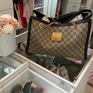 Gucci padlock shoulder bag